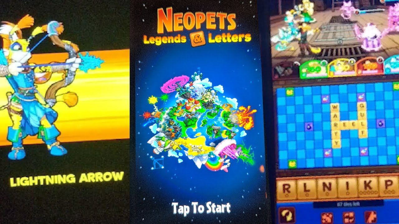 Neopets legends and letters apk